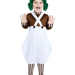 Spirit Halloween Toddler Oompa Loompa Costume - Willy Wonka and the Chocolate Factory