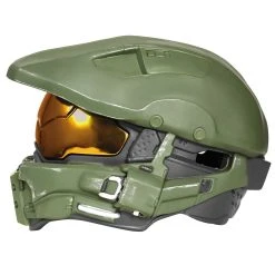 Spirit Halloween Kids Master Chief Light-Up Helmet Deluxe - Halo -HALLOWEEN COSTUMES Sales Store 07651862 c