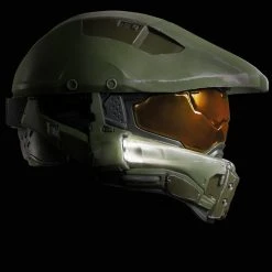Spirit Halloween Kids Master Chief Light-Up Helmet Deluxe - Halo -HALLOWEEN COSTUMES Sales Store 07651862 f