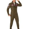Spirit Halloween Adult Top Gun Maverick Jumpsuit Costume Deluxe -HALLOWEEN COSTUMES Sales Store 07662034 a